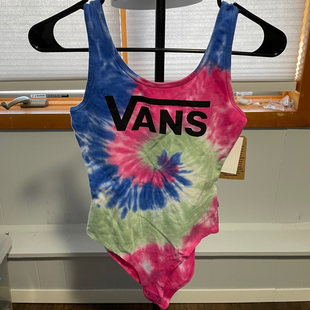 SOLD - Vans Tie-Dye Bodysuit